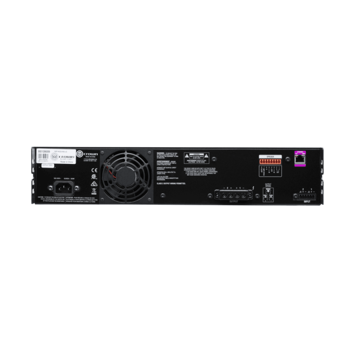 Entrada Analógica, 2 Canales, 600W Por Canal De Salida 4