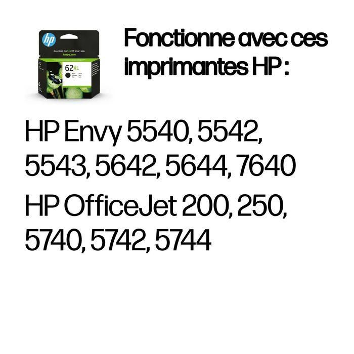 HP 62XL High Yield Black Original Ink Cartridge 5