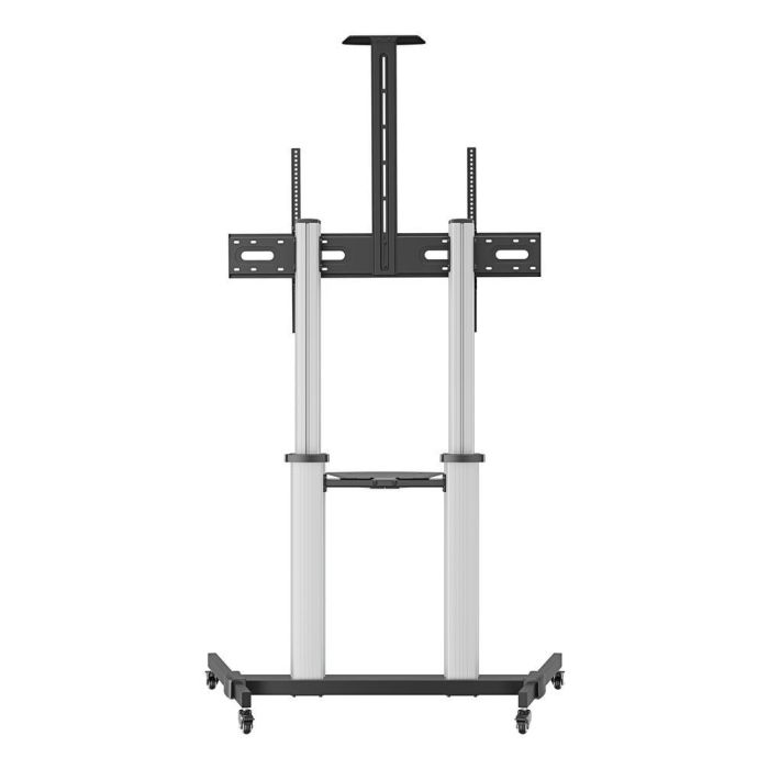 Ewent Soporte Suelo con Ruedas para TV/Pantallas de 60" a 100" VESA 1000x600, Carga 100kg, Ajuste Altura e Inclinación, Movilidad y Organización de Cables 4
