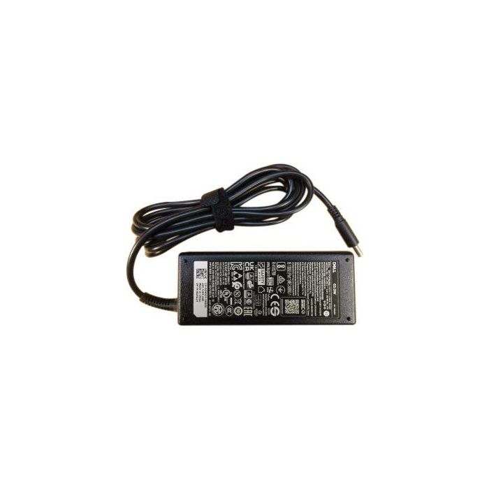 Dell Adaptador de Corriente AC Original 65W 19.5V con Conector 4.5mm 3 Pines para Portátil, Incluye Cable C6 1