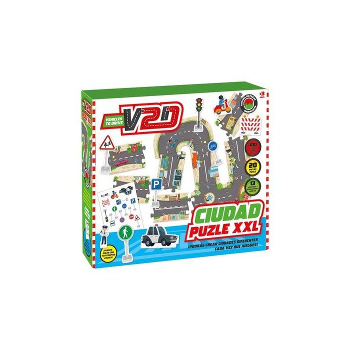 Juego Imagiland Puzle Xxl Infinito La Ciudad