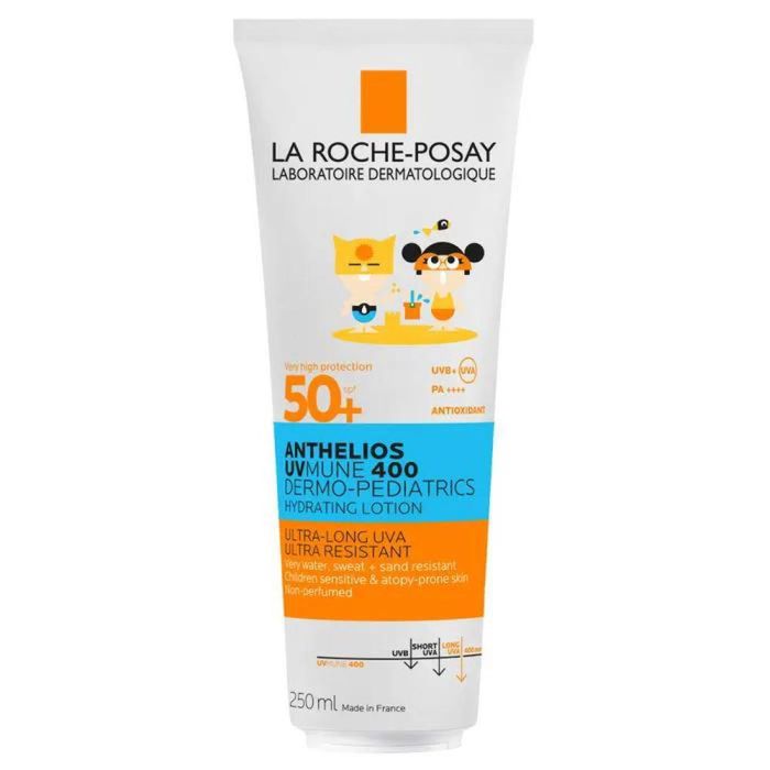 La Roche Posay Anthelios UV-Mune 400 Dermopediatrics Leche Hidratante SPF50+ Piel Sensible y Atópica Bebés 250 ml