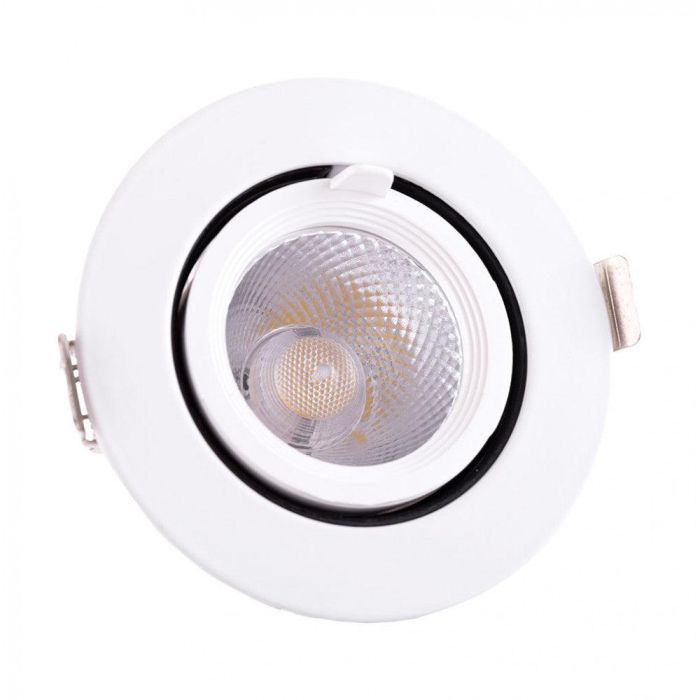 Foco Downlight LED 9W 1350Lm 4000ºK Circular Orientable 40.000H [HO-COB-C-OR-9W-W] 1