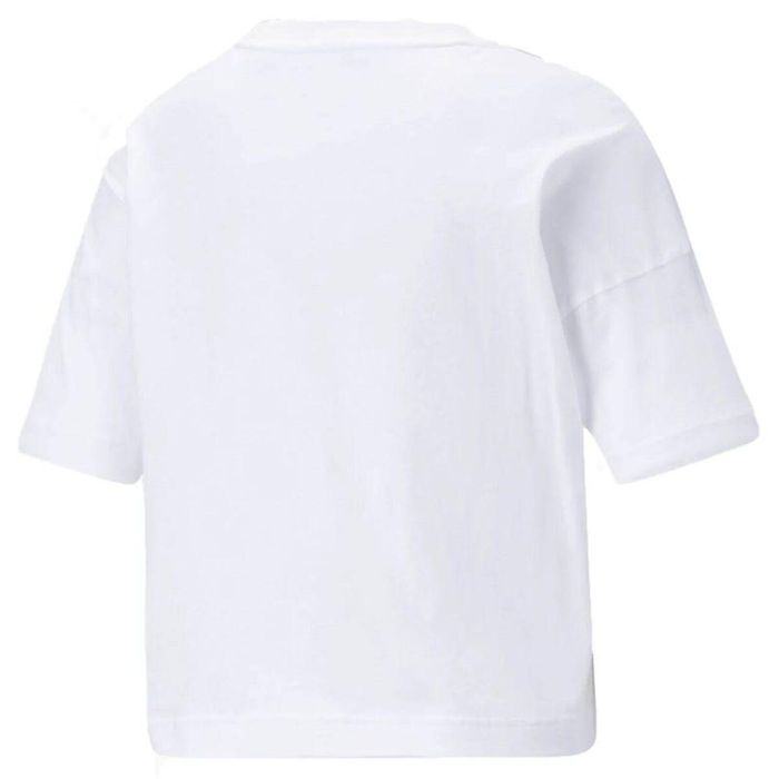 Camiseta de Manga Corta Mujer Puma 847116 02 Blanco (XS)