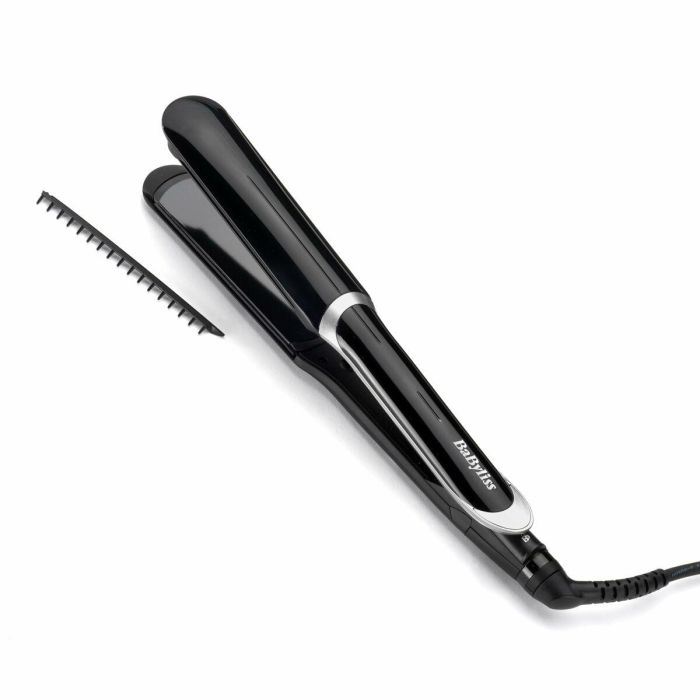BaByliss ST397E Plancha de Pelo Ancha Sleek Control con Tecnología Iónica para un Alisado Eficiente y Sin Frizz 30 BaByliss ST397E Plancha de Pelo Ancha Sleek Control con Tecnología Iónica para un Alisado Eficiente y Sin Frizz 30