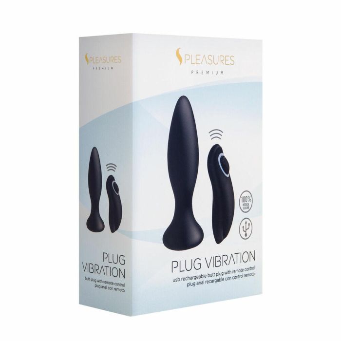 Plug Anal S Pleasures Negro Plug Anal S Pleasures Negro