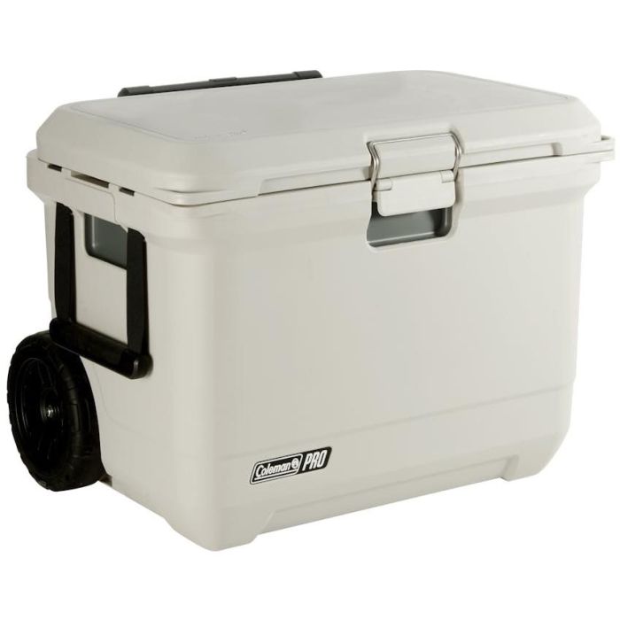 COLEMAN PRO 55QT Kühlbox, Teleskopgriff und Rädern 2 COLEMAN PRO 55QT Kühlbox, Teleskopgriff und Rädern 2