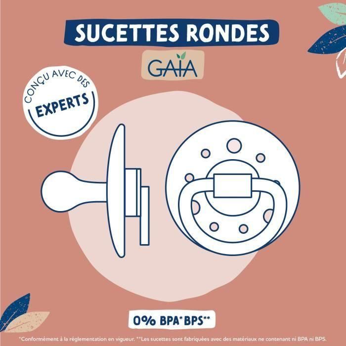 Chupete Dodie Gaia +6 meses Bajo el Sol Pack de 2 - Silicona - Anatómico - Dodie 1 Chupete Dodie Gaia +6 meses Bajo el Sol Pack de 2 - Silicona - Anatómico - Dodie 1