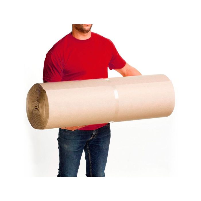 Carton Ondulado Q-Connect 0,90x25 M 250 gr-M2 Kraft 6