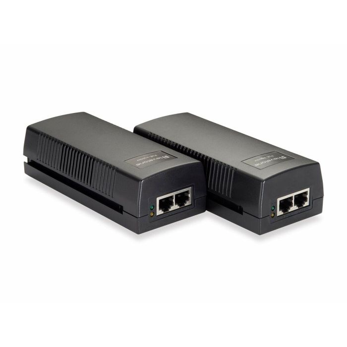 LevelOne POI-3010 Inyector PoE+ Gigabit Ethernet 30W con Estándares IEEE 802.3af/at para Conectividad de Red Fiable 4
