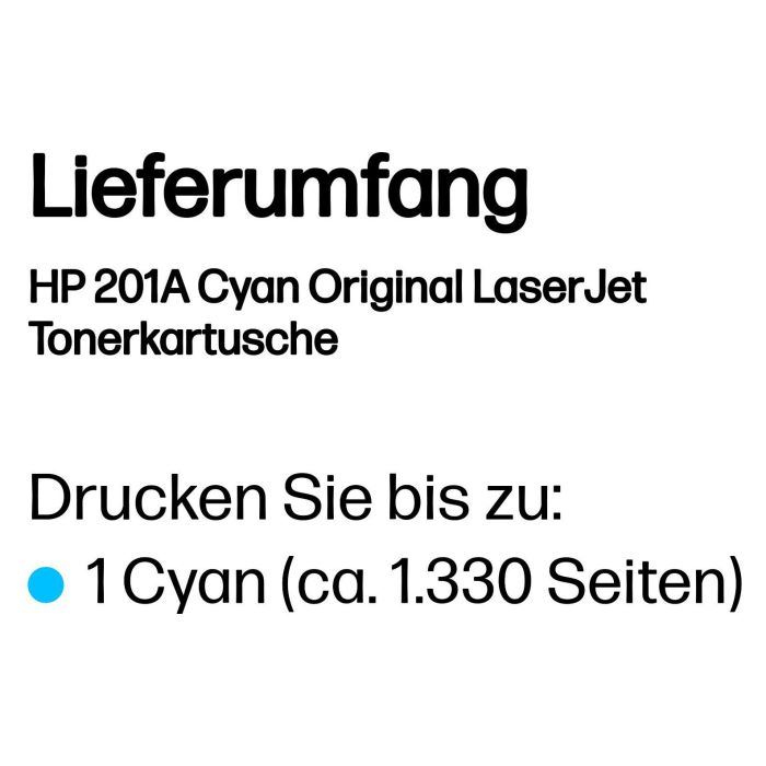 HP Toner C M252 M277 MFP 201A Cian Laserjet Pro