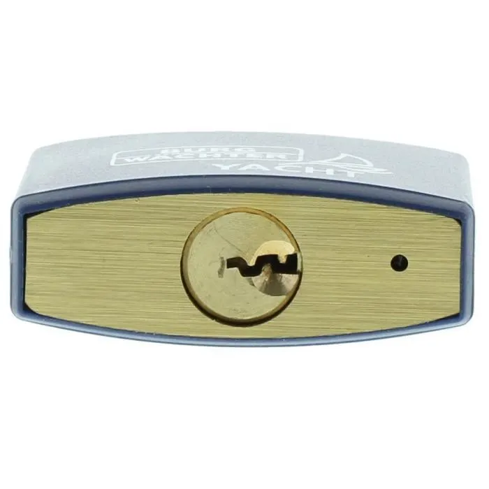 Burg Wachter DUO 460 Ni 40 SB - Juego de 2 Candados de Acero Inoxidable Marino con Doble Cierre 3