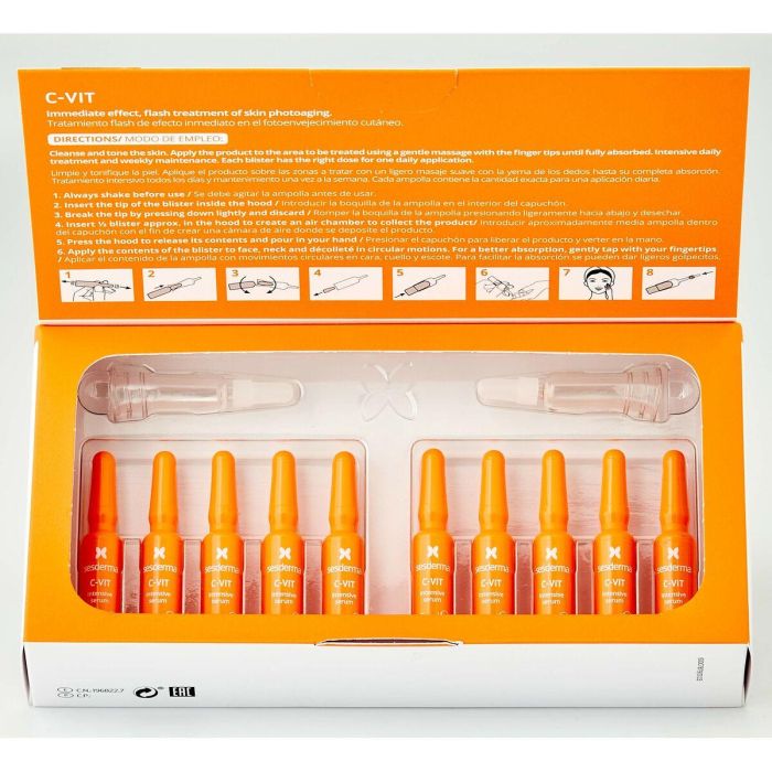 Sesderma C-Vit Intensive Serum Ampollas 10 X 2 mL 2 Sesderma C-Vit Intensive Serum Ampollas 10 X 2 mL 2