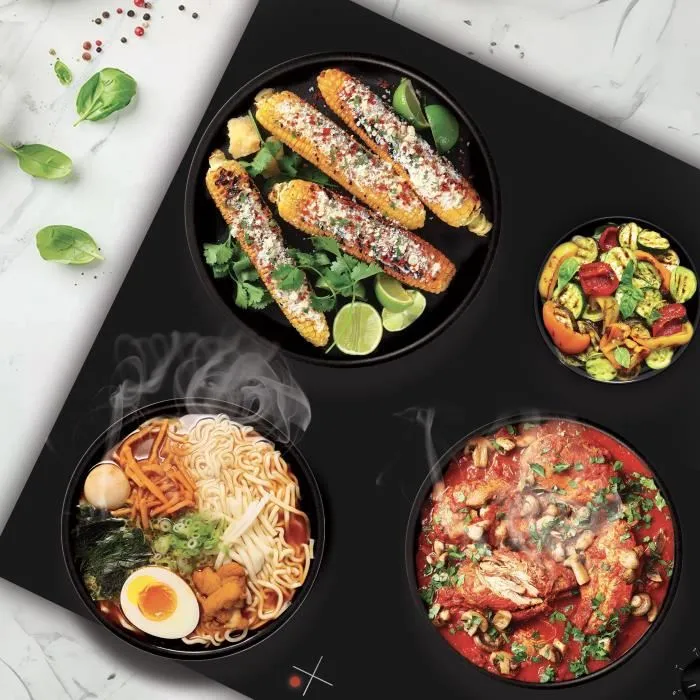 Arthur Martin AM558 Batería de Cocina de Inducción, 20 Piezas de Aluminio con Mango Extraíble para Todo Tipo de Fuegos, Incluida Inducción 5