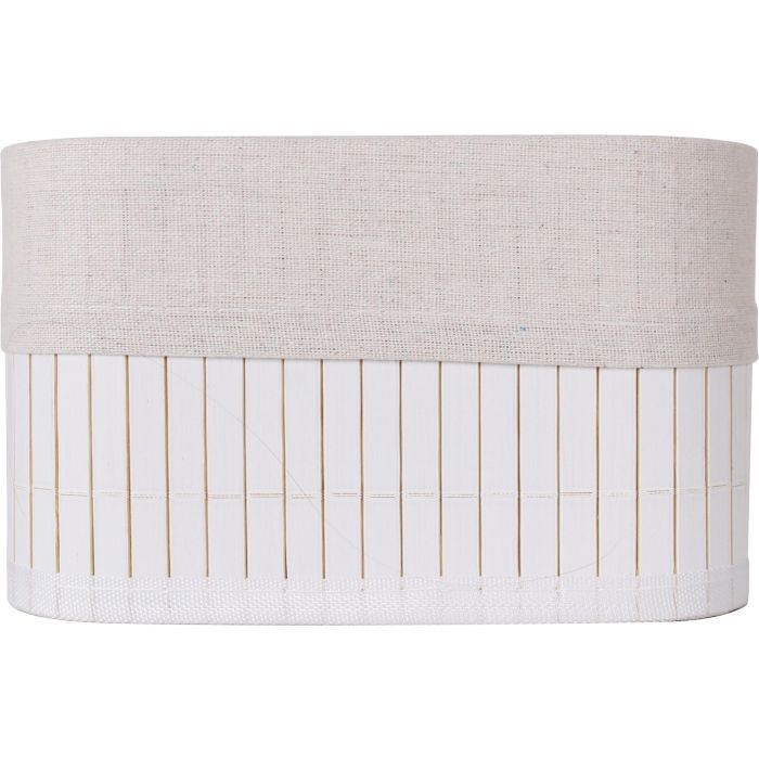 Set de 3 Cestas de Ordenación en Bambú Blanco - Confortime (6 Cajas) 3 Set de 3 Cestas de Ordenación en Bambú Blanco - Confortime (6 Cajas) 3