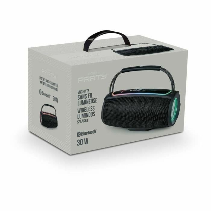 Bigben Party BIG3499550389265 Altavoz inalámbrico luminoso Mainstream 3 Bluetooth 5.3, 30W, TWS, USB, Micro-SD, batería USB-C 1 Bigben Party BIG3499550389265 Altavoz inalámbrico luminoso Mainstream 3 Bluetooth 5.3, 30W, TWS, USB, Micro-SD, batería USB-C 1