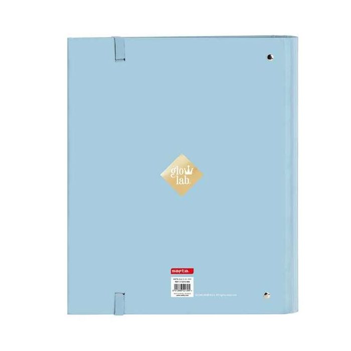 Carpeta de anillas Glow Lab Cisnes Azul 27 x 32 x 3.5 cm 1 Carpeta de anillas Glow Lab Cisnes Azul 27 x 32 x 3.5 cm 1