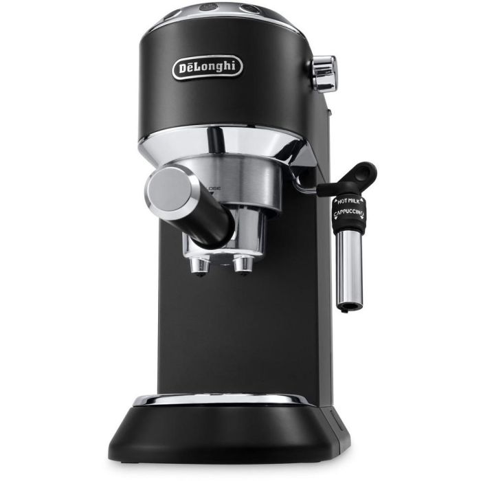 DeLonghi Dedica EC685.BK Cafetera Espresso Semi-automática para Café Molido/Dosis 1300W 15 bar Negra 1 DeLonghi Dedica EC685.BK Cafetera Espresso Semi-automática para Café Molido/Dosis 1300W 15 bar Negra 1
