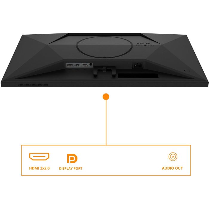 AOC Monitor Gaming 24G4X 23.8" 1920x1080 FHD IPS 0.5ms 180Hz HDR10 Altavoces Negro 11