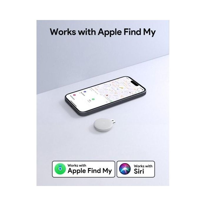 Aukey Track Mate 1 BT Tracker with Find My Dark Gray 1 Aukey Track Mate 1 BT Tracker with Find My Dark Gray 1