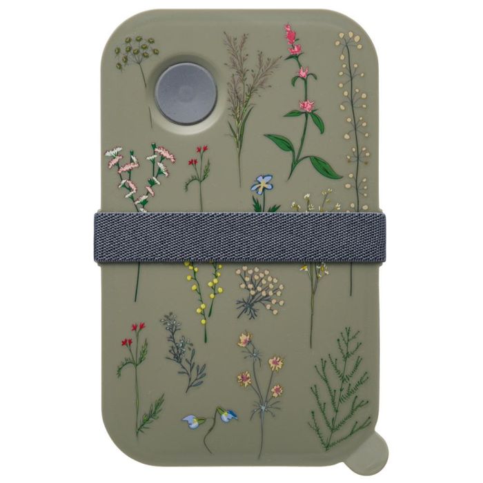 Day Fiambrera 1 L con Divisor Móvil y Banda Elástica de Cierre, 19x11x6 cm, Colores Surtidos 5