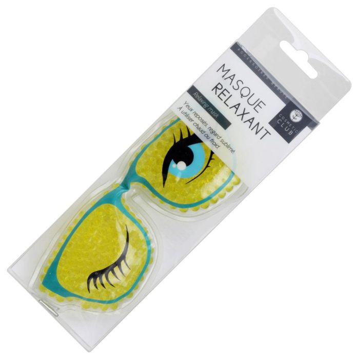 Cosmetic Club Antifaz Relajante Gafas para Ojos Frío/Caliente para Descanso y Belleza 18x2 cm 5