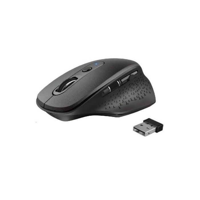 Ratón Ergonómico Inalámbrico Trust Ozaa/ Batería recargable/ Hasta 2400 DPI Ratón Ergonómico Inalámbrico Trust Ozaa/ Batería recargable/ Hasta 2400 DPI