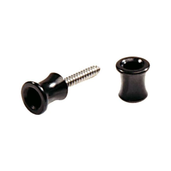 Botón Correa Straplok® "Original" Par - Negro Botón Correa Straplok® "Original" Par - Negro