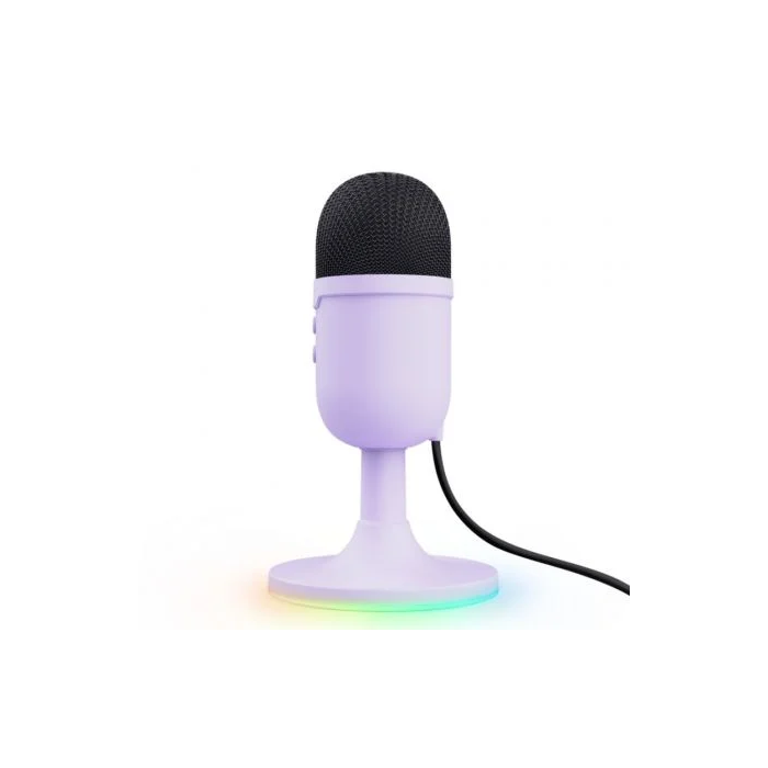 Trust Gaming GXT 234 Yunix Micrófono USB Condensador Cardioide Iluminación RGB Lila 4