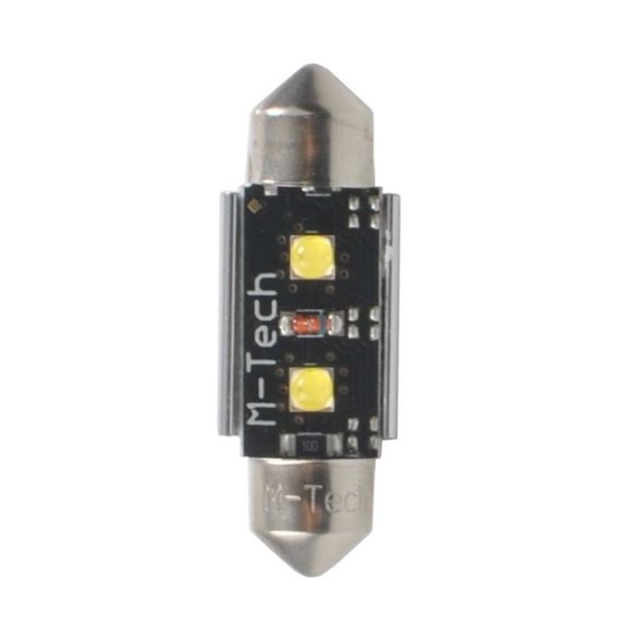 Blister 2X Led L814 W - C5 W 41 mm 2Xhp Blanco MTECLB814W 1 Blister 2X Led L814 W - C5 W 41 mm 2Xhp Blanco MTECLB814W 1