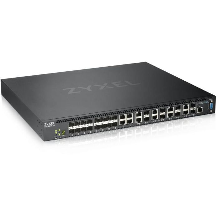 Zyxel XS3800-28 M RM Switch Gestionado L2+ 10G Ethernet Montaje en Rack