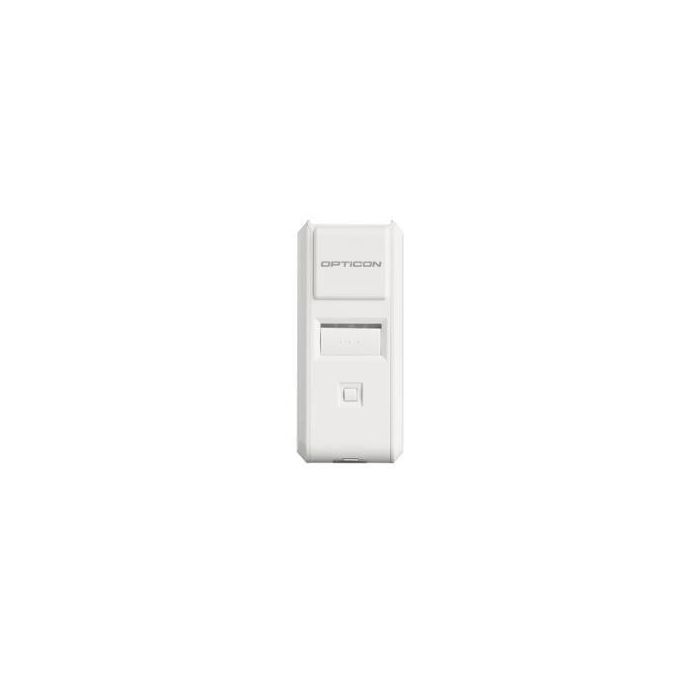 Opticon OPN-4000i Companion scanner, 1D CCD, BT, iOS,Android,Windows, 1MB, HID/SPP, White,USB cable,Strap 1