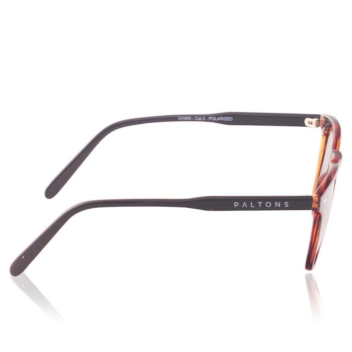 Paltons Sunglasses BALI 0623 Gafas de Sol para Mujer, Montura Bicolor Negra y Havana, Cristales Negros Polarizados, Calibre 48mm, 143mm 2