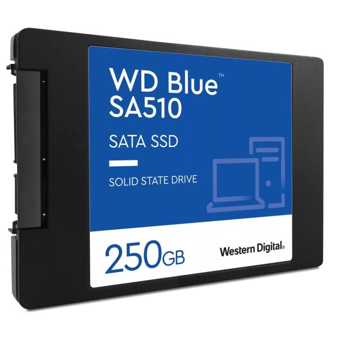Western Digital WD Blue SA510 SSD 250GB 2.5" SATA III 555MB/s 440MB/s 2 Western Digital WD Blue SA510 SSD 250GB 2.5" SATA III 555MB/s 440MB/s 2