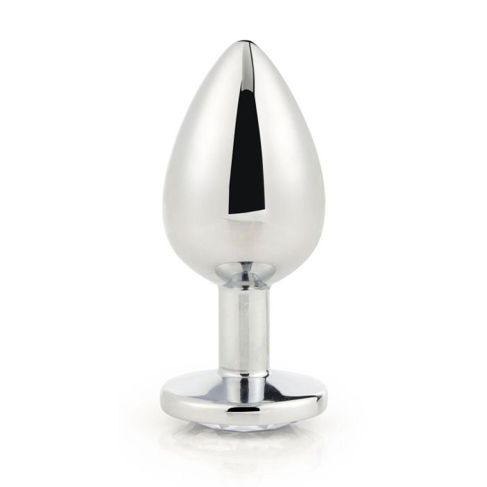 Plug Anal Dream Toys Gleaming Love Plateado 7 Plug Anal Dream Toys Gleaming Love Plateado 7