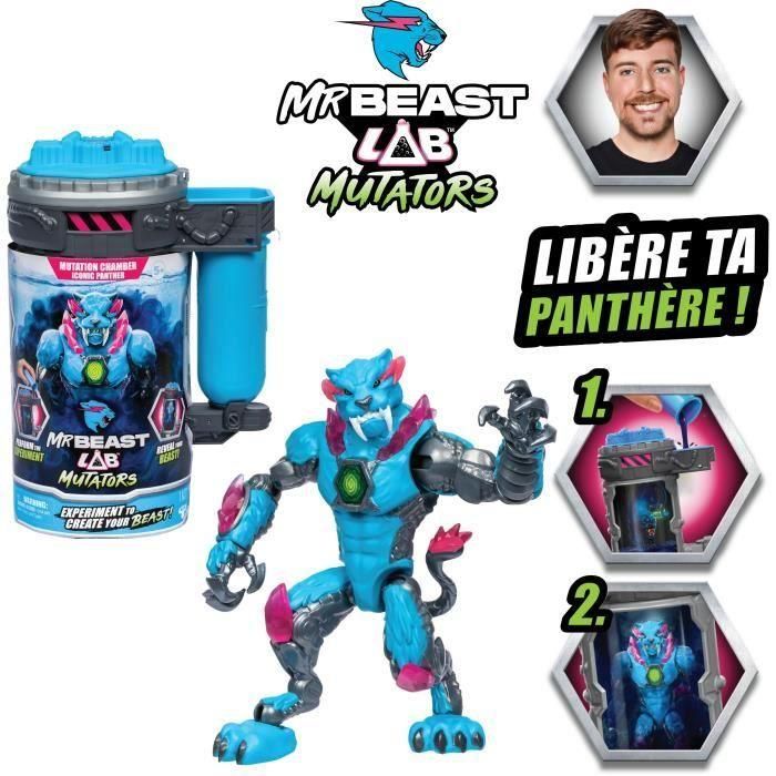 Figura icónica de la cámara de mutación Mutators Panthere - MR Beast LAB - Realiza un experimento para crear tu criatura 3