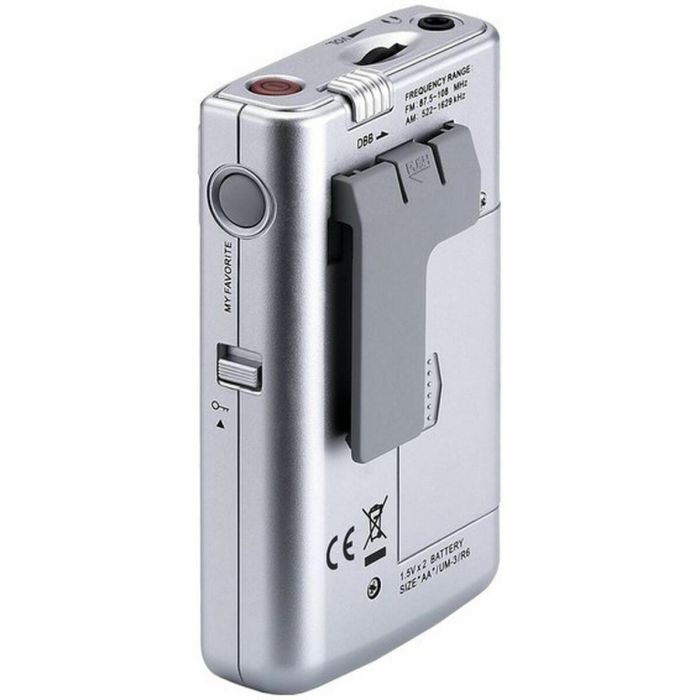 Radio Sangean DT250S Plateado 1