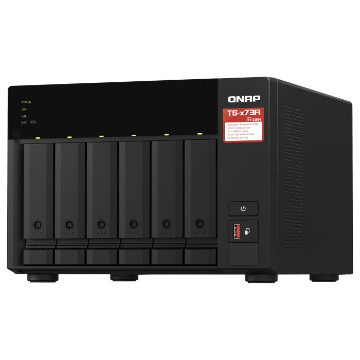 QNAP TS-673A-8G NAS 6 Bahías 3.5"-2.5" 8GB DDR4 Torre 4