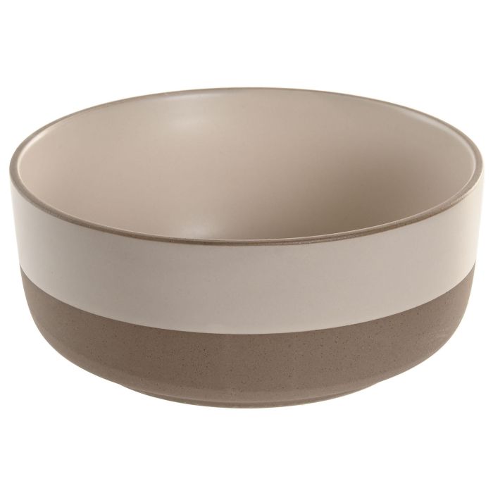Bol Basicos DKD Home Decor Beige 16 x 6.5 x 16 cm (6 Unidades) Bol Basicos DKD Home Decor Beige 16 x 6.5 x 16 cm (6 Unidades)