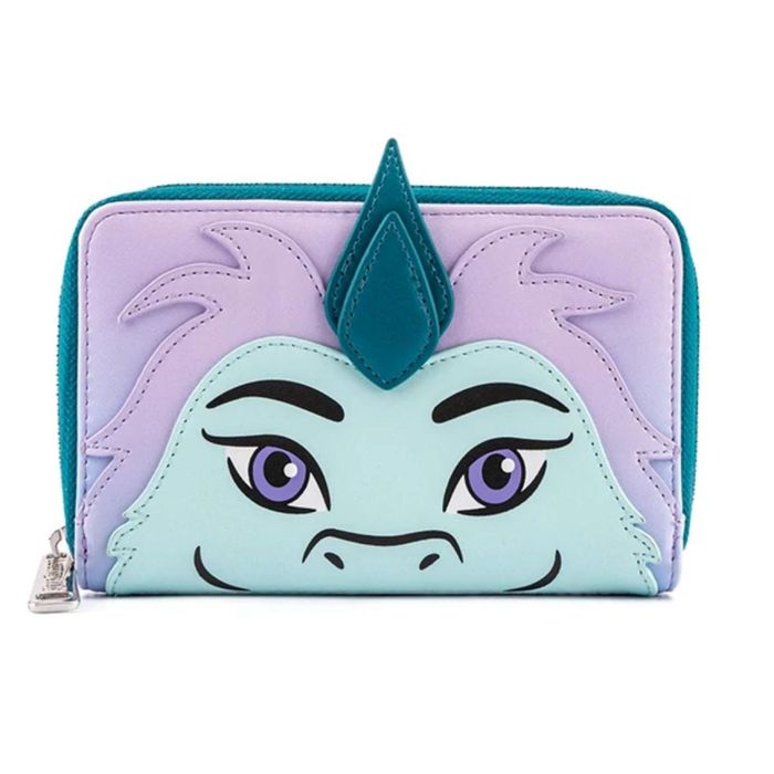 Loungefly Cartera Sisu Raya y el Último Dragón Disney 15x10cm - Billetera con 4 Ranuras para Tarjetas