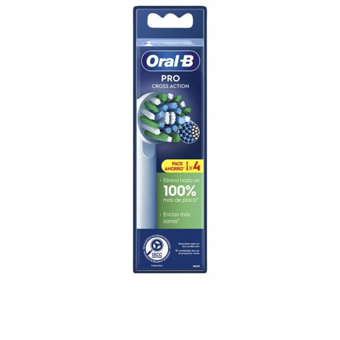 Oral-B CROSS ACTION cabezales para cepillo eléctrico, 2 unidades - Elimina hasta el 100% de la placa bacteriana Oral-B CROSS ACTION cabezales para cepillo eléctrico, 2 unidades - Elimina hasta el 100% de la placa bacteriana