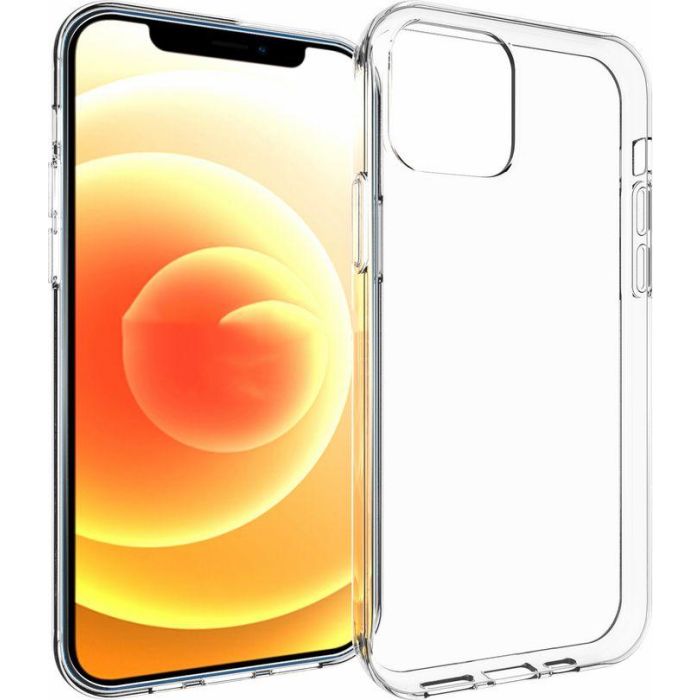 eSTUFF Funda INFINITE VIENNA para iPhone 13, Transparente, TPU 100% Reciclado, Protección Caídas