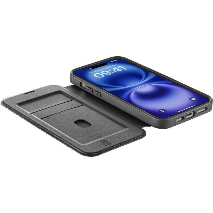 Cellularline Book Case Daily MAG iPhone 16 Black 2 Cellularline Book Case Daily MAG iPhone 16 Black 2