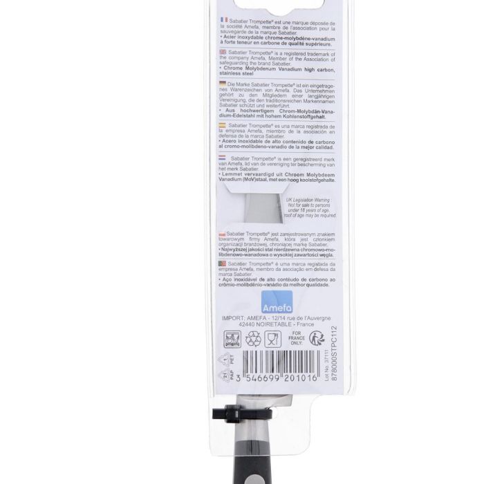 Cuchillo Office Origin Sabatier 10 cm (6 Unidades) Cuchillo Office Origin Sabatier 10 cm (6 Unidades)