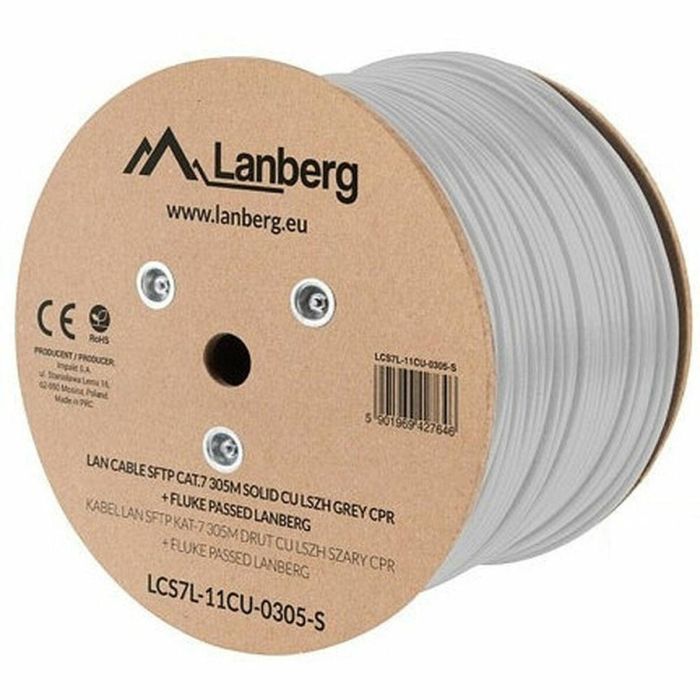 Bobina Cat.7 Lanberg Sftp 305M Solid Bobina Cat.7 Lanberg Sftp 305M Solid