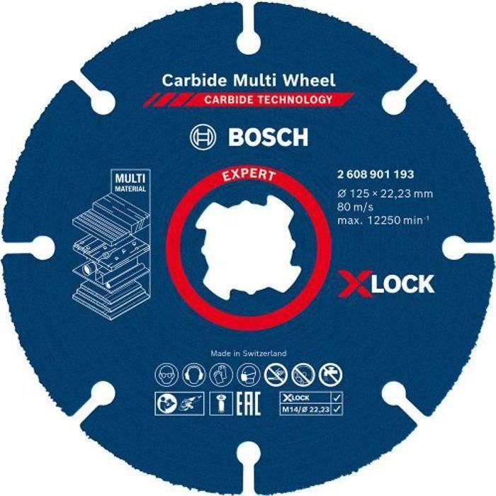 Bosch Expert BOS4059952567518 Disco A Crunciation Carbide Multi Wheel 125 mm Bosch Expert BOS4059952567518 Disco A Crunciation Carbide Multi Wheel 125 mm