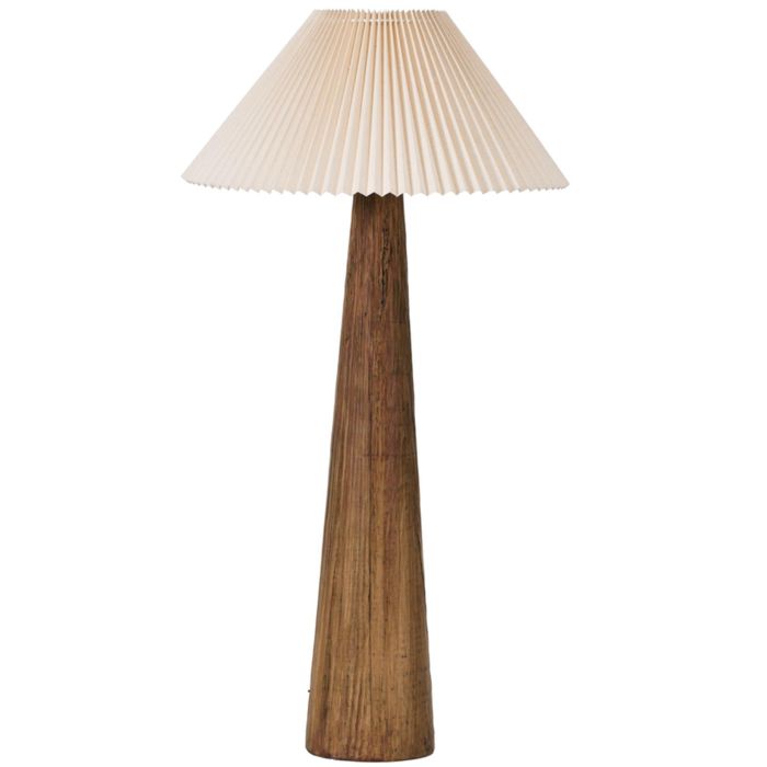 Lampara Pie Alpino DKD Home Decor Marron Beige 54 x 102 x 54 cm Lampara Pie Alpino DKD Home Decor Marron Beige 54 x 102 x 54 cm