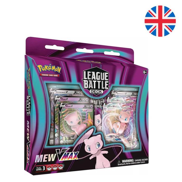 Baraja juego cartas coleccionables Mew VMax Pokemon ingles 0 Baraja juego cartas coleccionables Mew VMax Pokemon ingles 0