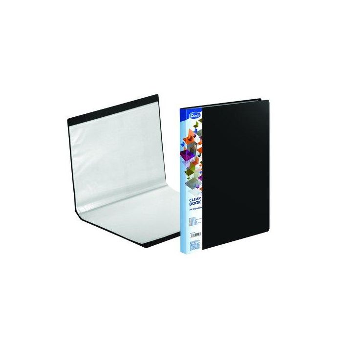 Carpeta Fundas (Tarifario) Forofis Pvc A4 20 F Negro