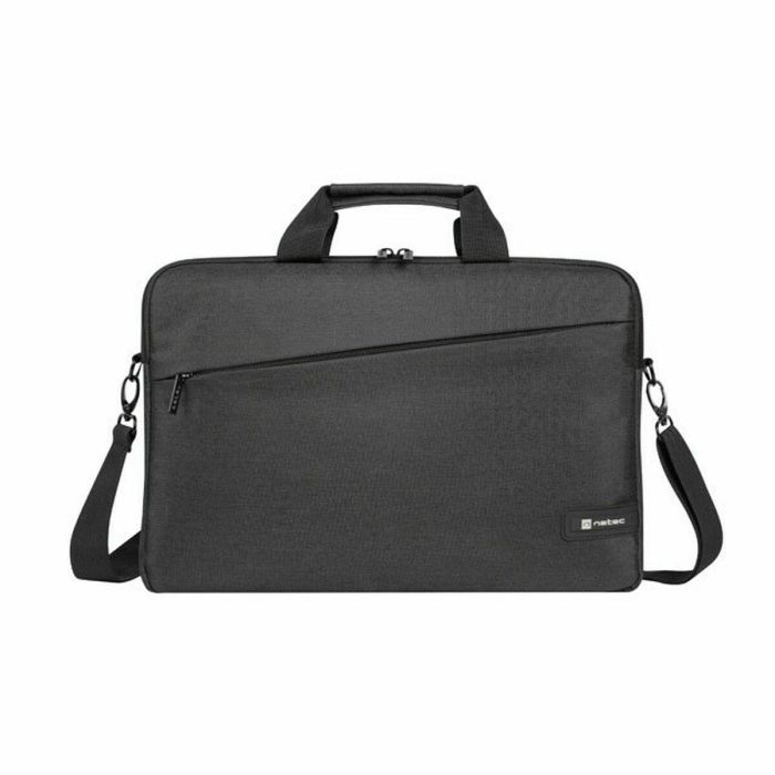 NATEC Beira Maletín para Portátil 15.6" (39.6 cm) Negro con Asa de Transporte y Bandolera 0 NATEC Beira Maletín para Portátil 15.6" (39.6 cm) Negro con Asa de Transporte y Bandolera 0